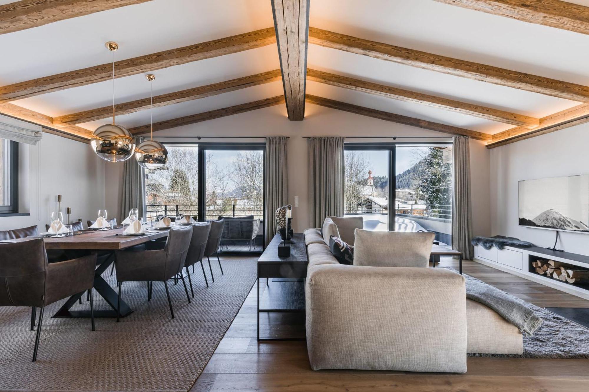 Chalet Geniessen Sie Bergblick & Sauna Im Modernen
